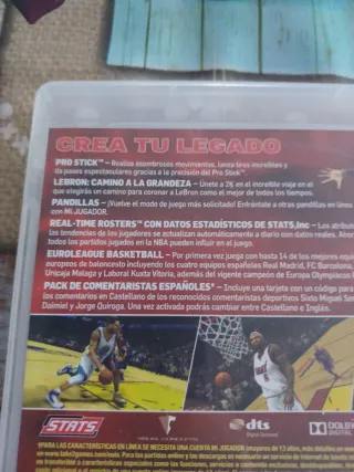 PS3 NBA 2K14 Juego de Baloncesto pal españa