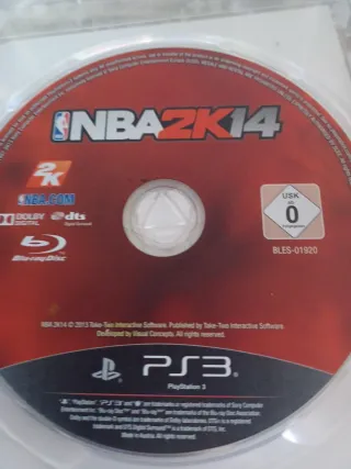 PS3 NBA 2K14 Juego de Baloncesto pal españa