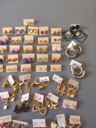 Lote 53 Pendientes Variados