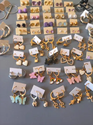 Lote 53 Pendientes Variados