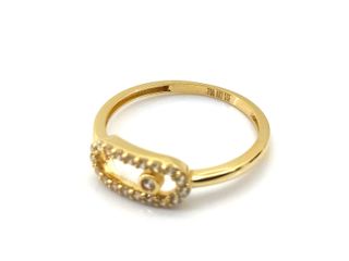 E1800428-40 Anillo Oro 18k Circonita