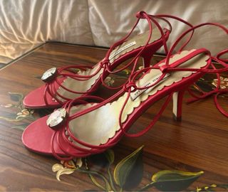 Sandalias Pedro Miralles Rojas con Joya