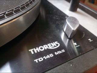 Giradischi Thorens TD145 MkII Nero/Argento