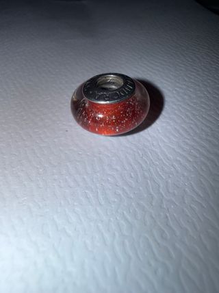 Pandora Murano Glass Rojo Plata 925 ALE