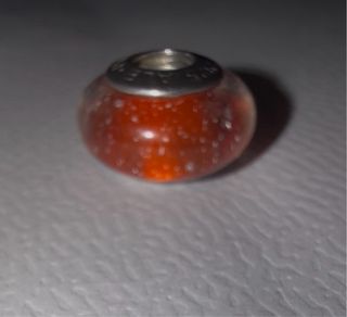 Pandora Murano Glass Rojo Plata 925 ALE