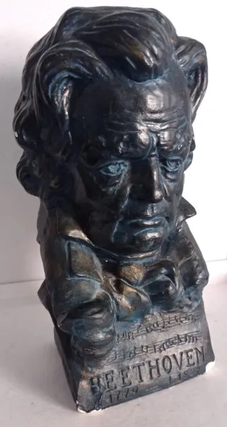 Figura Beethoven efecto bronce