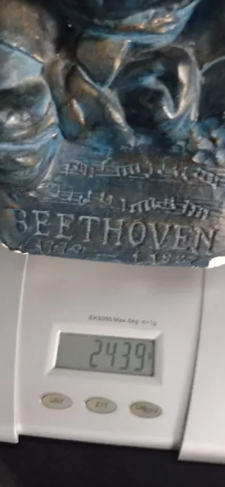 Figura Beethoven efecto bronce