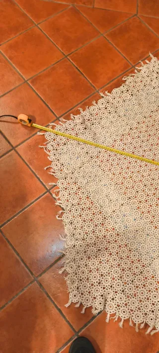 Tovaglia Vintage realizzata a uncinetto Sud Tirole