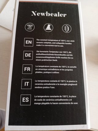 Mini plancha de viaje Newbealer