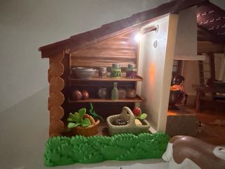 Playmobil Casita de Heidi con luz LED