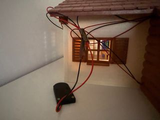 Playmobil Casita de Heidi con luz LED