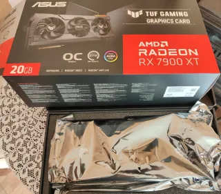 Asus TUF RX 7900XT OC en garantía