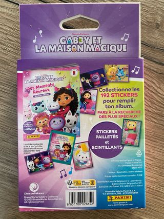 8 Cajas Stickers Gabby y la Casa Mágica.