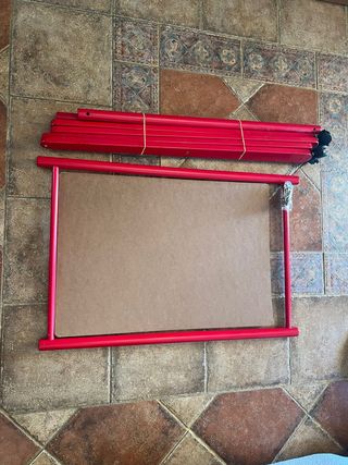 Mini cuna Tuc Tuc roja