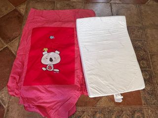 Mini cuna Tuc Tuc roja