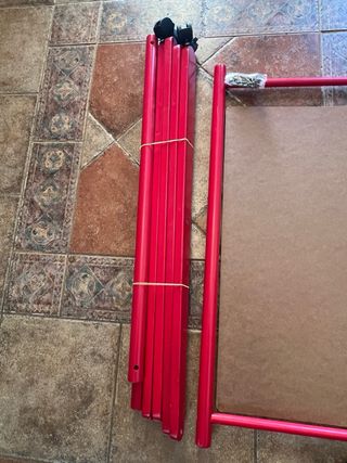 Mini cuna Tuc Tuc roja