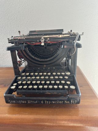 Máquina de escribir Remington Nº10 (1910) Funciona