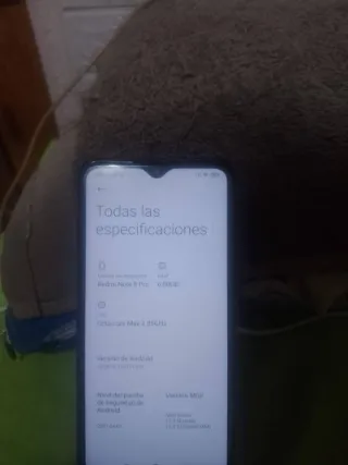 Móvil Xiaomi Negro/Azul.