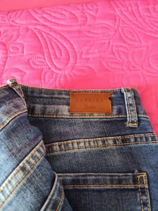 Jeans skinny Candida donna taglia M Vita 36,5 cm