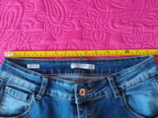Jeans skinny Candida donna taglia M Vita 36,5 cm