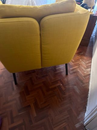 Sillón / Butaca Amarilla Moderna