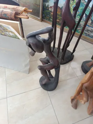 Piezas artesanales de madera