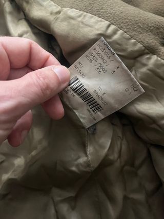 Abrigo de Lujo Burberry Cachemira Talla L