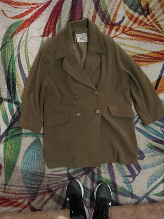 Abrigo de Lujo Burberry Cachemira Talla L