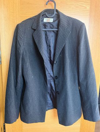 Americana Tintoretto Raya Negra Gris