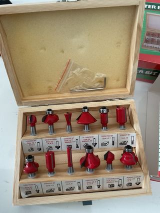 Set 12 Punte per Fresatrice