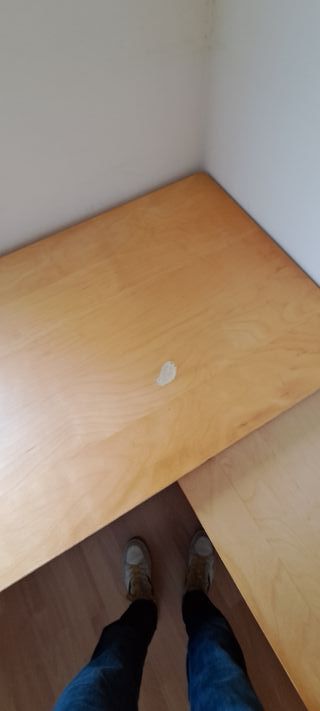 Escritorio con mesa auxiliar extraíble. JONAS Ikea