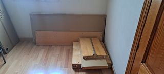 Escritorio con mesa auxiliar extraíble. JONAS Ikea