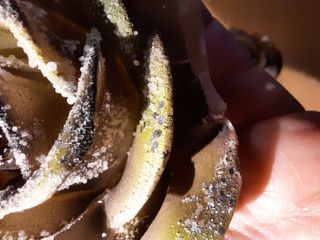 Candele Rose Glitterate