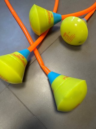 Juego de 2 pesos para piscina