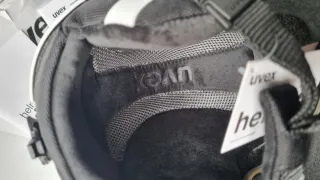 Casco Uvex con visor da sci taglia S