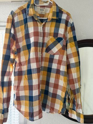 Camisa a cuadros GMN Talla M
