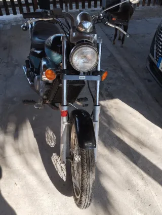 Aprilia Classic 50cc Cruiser Negra/Azul