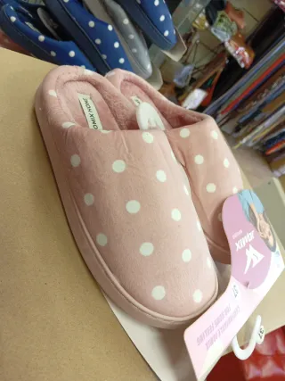 Zapatillas Jomix Mujer Talla 37 Lunares Rosas