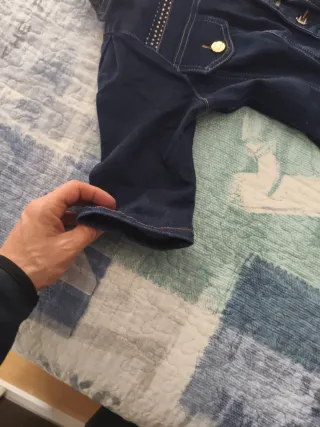 Mono tejano con tachuelas