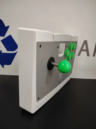 Arcade Stick Dreamcast Verde/Blanco