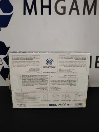 Arcade Stick Dreamcast Verde/Blanco