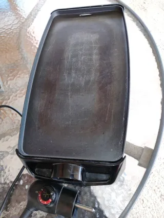 Plancha Eléctrica con Control de Temperatura