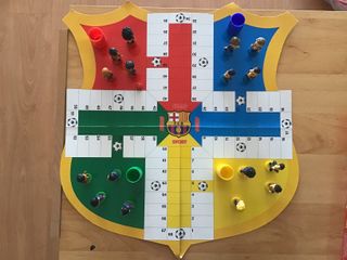 Parchís FC Barcelona Figuras PVC Maradona Ronaldo