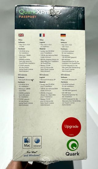 QuarkXPress 7 Passport NUEVO