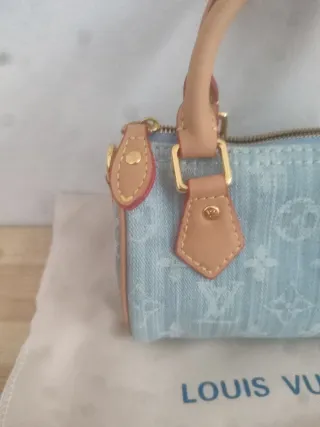 Mini bolso Louis Vuitton azul