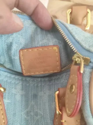 Mini bolso Louis Vuitton azul