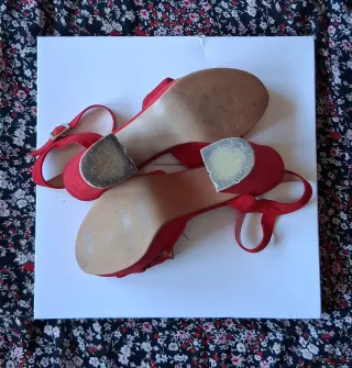 Sandali ZUIKI donna tacco alto rossi