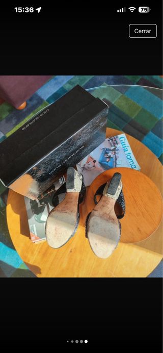 Pons Quintana Sandalias Tacón Serpiente