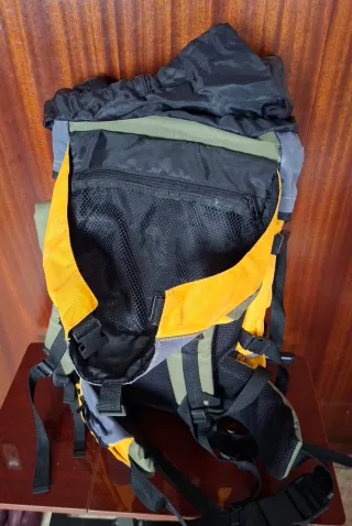 Mochila 55 l Montañismo Luc Alphand Amarilla