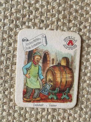 Bases de Copos Vintage Stella Artois